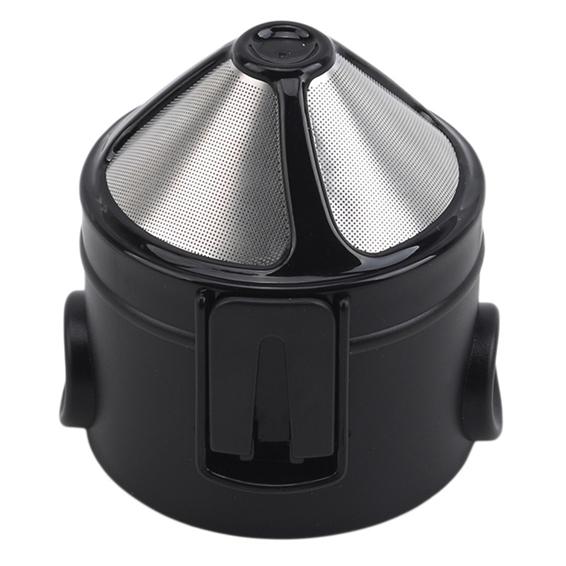 Coffee Filter Portable Stainless Steel Drip Coffee Tea Holder Funnel Baskets Reusable Tea Infuser and Stand Coffee Dripper