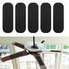 5Pcs Ceiling Fan Filters High Efficiency Carbon Air Filters Home Self-adhesive Fan Blade Accessories Easy Install Quiet Filtration Odorless Filter