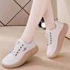 Women's White Shoes New All-Match Soft Bottom Breathable Casual Women's Shoes Comfortable Not Tired Feet Non-Slip Platform Shoes