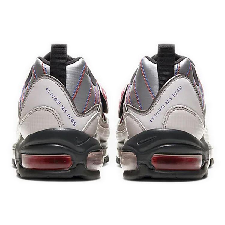 Nike Мужские кроссовки Air Max 98 NRG Space Flight Silver Vast-Grey Hyper-Blue BQ5613-001