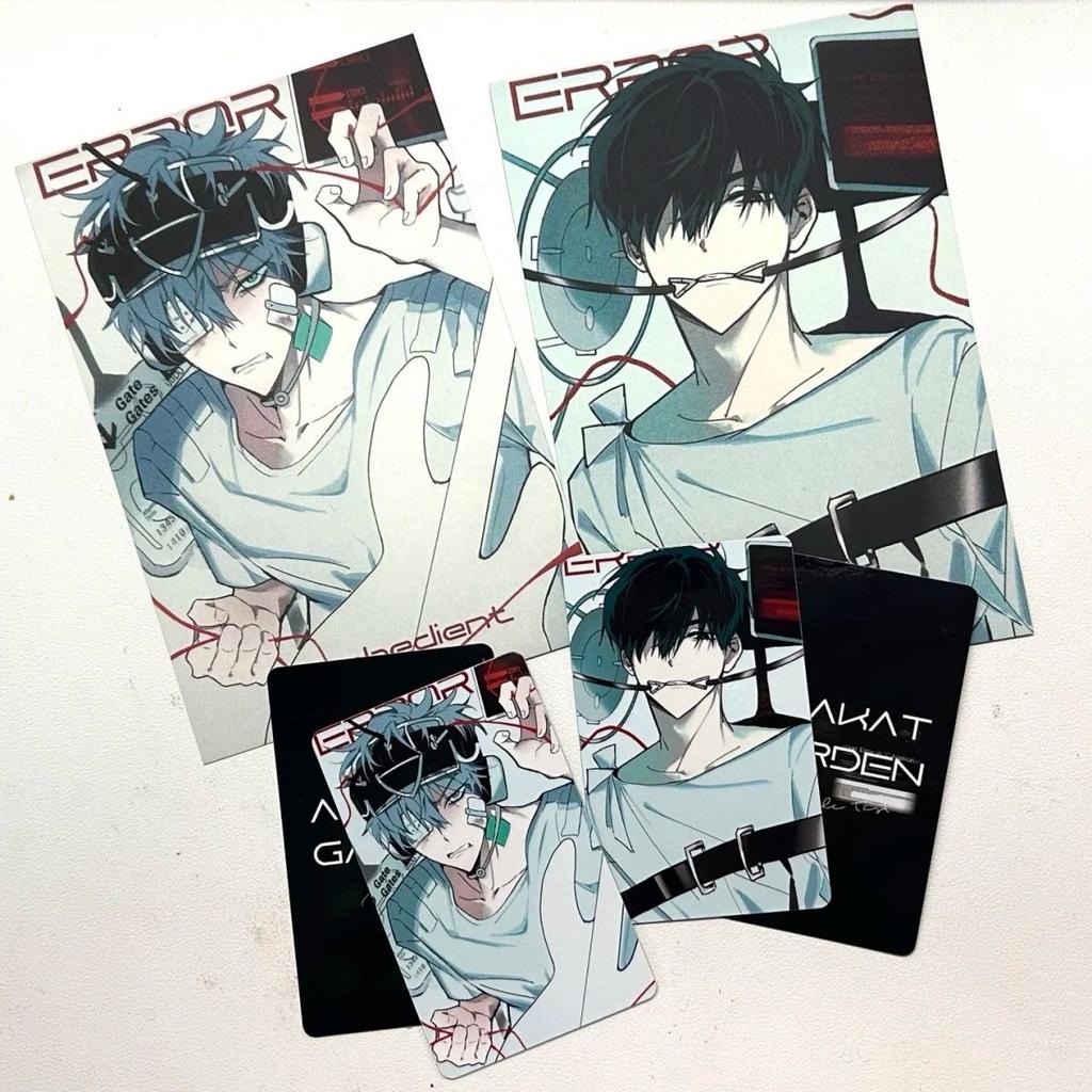 Аниме Alien Stage 3 дюйма Тилл Иван Маленькая карточка Фотокарточки для девочек Подарок для друзей Сделай сам Открытка Закладка Аниме Аксессуары 4 шт./набор