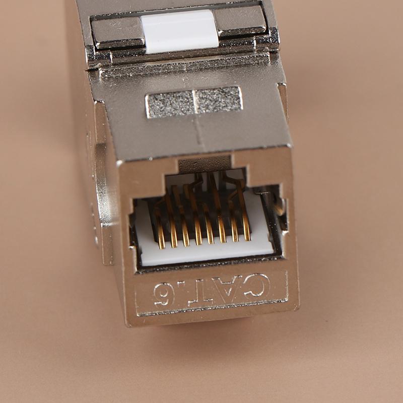 Разъем Keystone Cat6A Cat7 Cat7 Rj45 Stp Безинструментальный Тип Модульные Разъемы Адаптер Соединитель Для 22-26 Awg