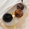 Stretch Vintage Temperament Women Hair Claw Ponytail Buckle Hair Ring Bird's Nest Bun Maker
