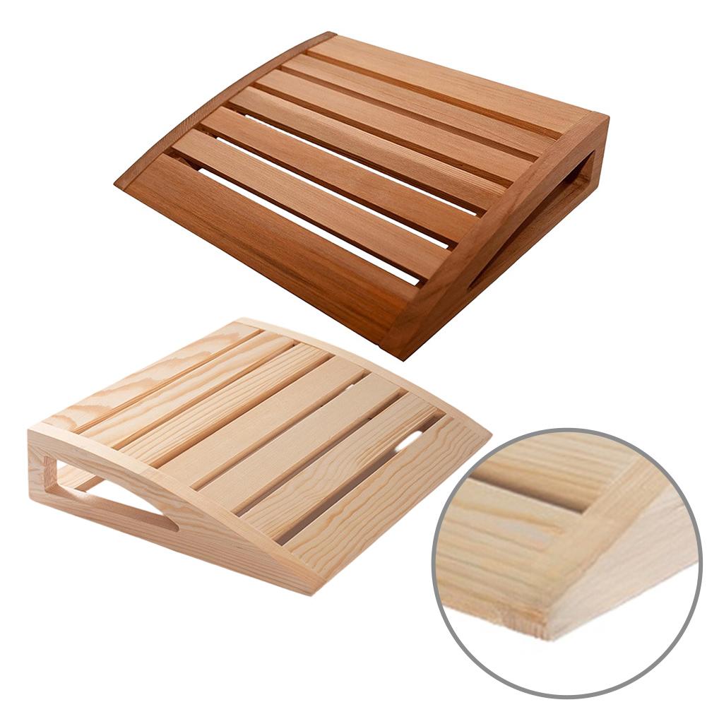 Sauna Headrest Wooden Headrest Modern Minimalist Style