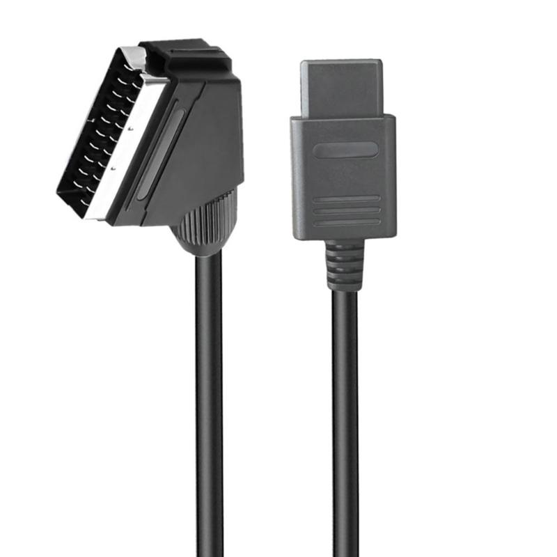 SCART RGBs Кабель для игровых систем N64 180см Медные жилы Повышенная стабильность сигнала
