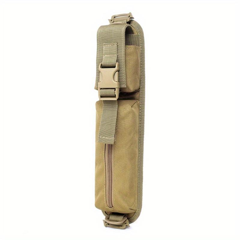 Тактический подсумок Molle с двумя карманами на молнии, нейлоновая сумка на ремне для туризма, кемпинга, EDC, снаряжения для активного отдыха