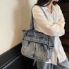 Denim Shoulder Bag Vintage Women's Tote Bag