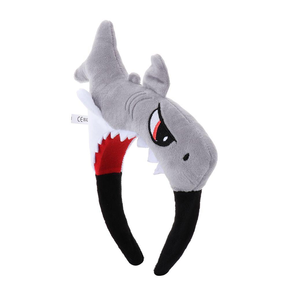 Праздничные сувениры для взрослых и детей, повязки на голову с акулами, повязка для волос с акулой, аксессуары для волос, повязки на голову для женщин