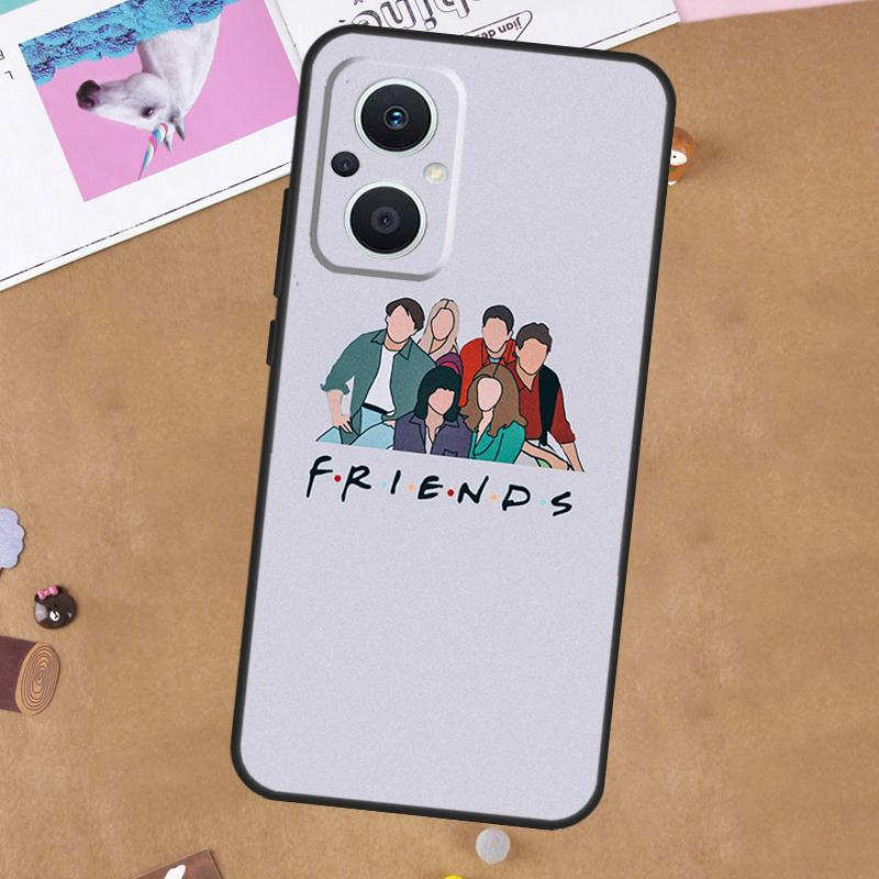 Чехол для телефона из сериала «Друзья» для OPPO Reno 8T 2 3 4 5 Z 6 7 8 Lite OPPO Find X5 Lite X6 Pro X2 X3 Neo