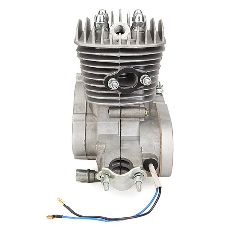 Глушитель для мотоцикла 2Т 80 куб.см, набор аксессуаров для двигателя моторизованного велосипеда, 1 комплект