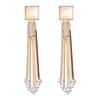 Jewellery for Women Crystal Earings Gold Plated Dangler Earrings for Girls and Women