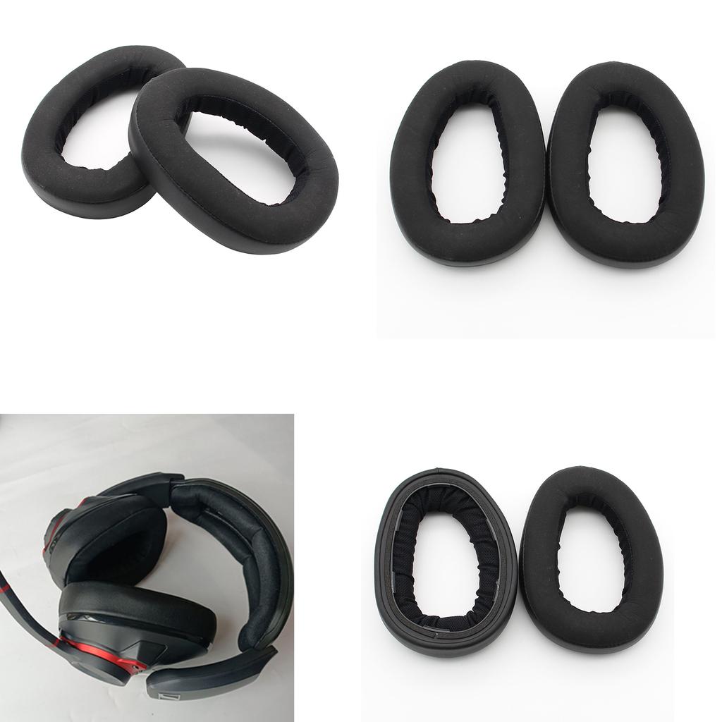1 пара сменных амбушюр, чехол-подушка для наушников Sennheiser GSP600 GSP670 GSP500, накладки для наушников, чехол для гарнитуры