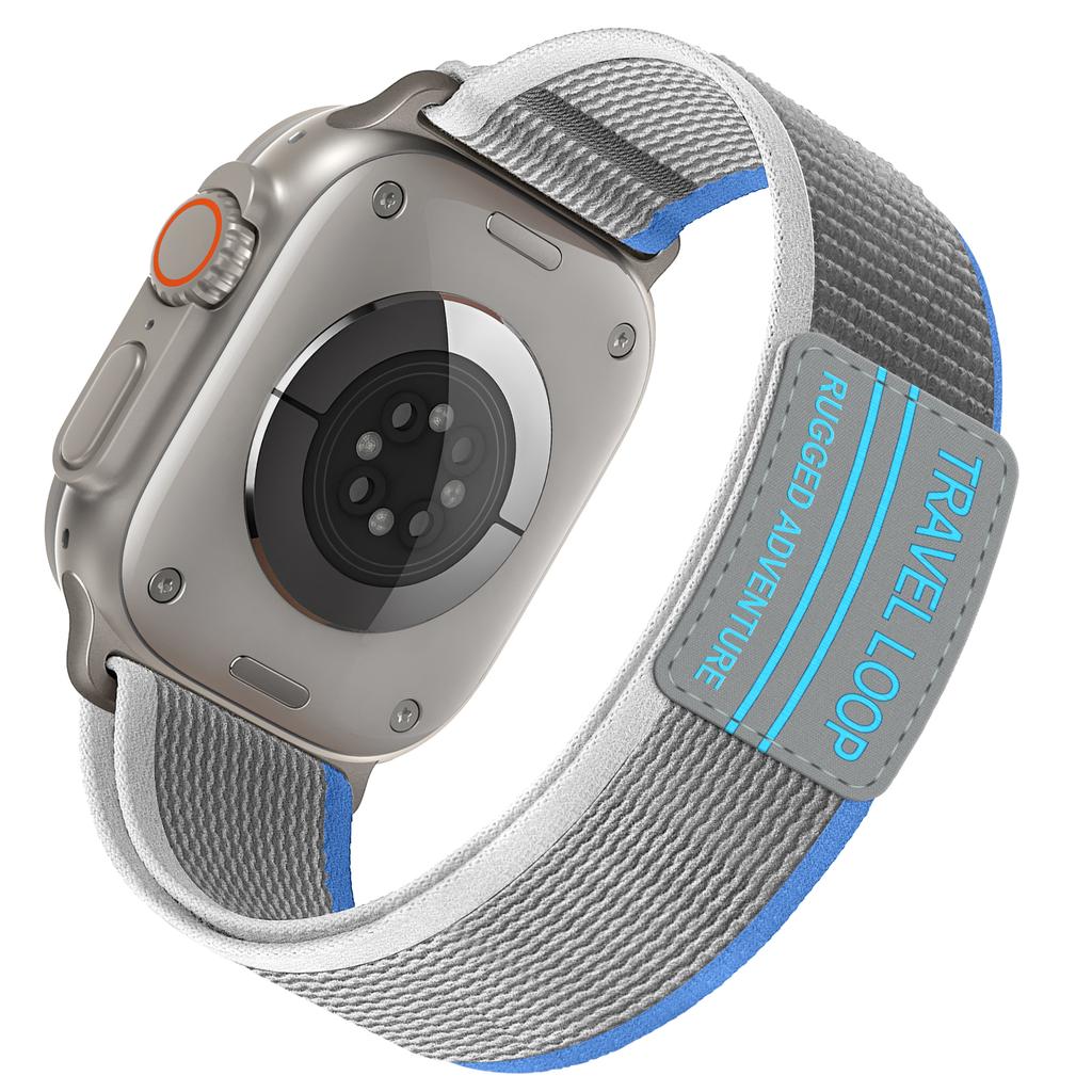 Нейлоновый ремешок для умных часов Ultra 2 10 46 мм 9 8 7 49 мм 45 мм 41 мм 44 мм 40 мм 42 мм 38 мм для умных часов серии 6 SE 5 4 3 2 1 спортивный мужской ремешок