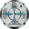 7-дюймовая пластинка TEMPTATIONS  Take Me Away TMG1216 MOTOWN 1980 UK SoulFunk Б/у