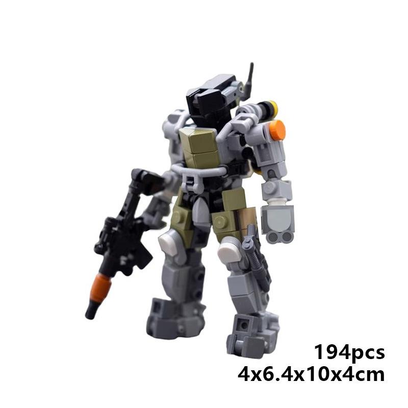M Building Block Is Compatible With Lego, Mecha Infantry, Tabletop Ornaments For Children'S Puzzles, And A Gift Set For Birthday Gifts.