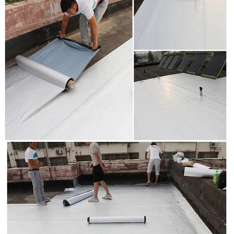 10M Aluminum Foil Butyl Waterproof Tape, High Temperature Resistant Leak Repair Sticker for House Walls and Water Pipes