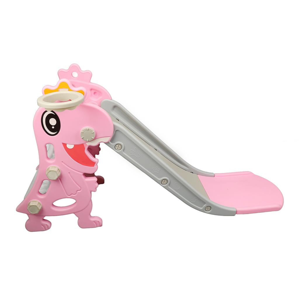 Toddler Indoor Slide for Age 1 To 8 Years Old Dinosaur Shape Non Slip Stairs Kids Slide with