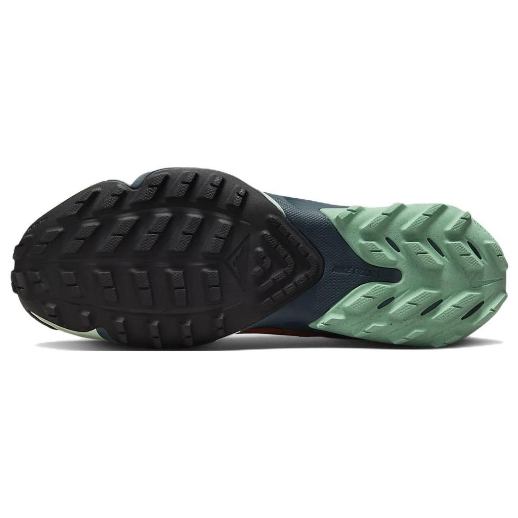 Nike Мужские кроссовки Air Zoom Terra Kiger 8 Orange Mint Foam Orange-Trance Mineral-Slate Black DH0649-801