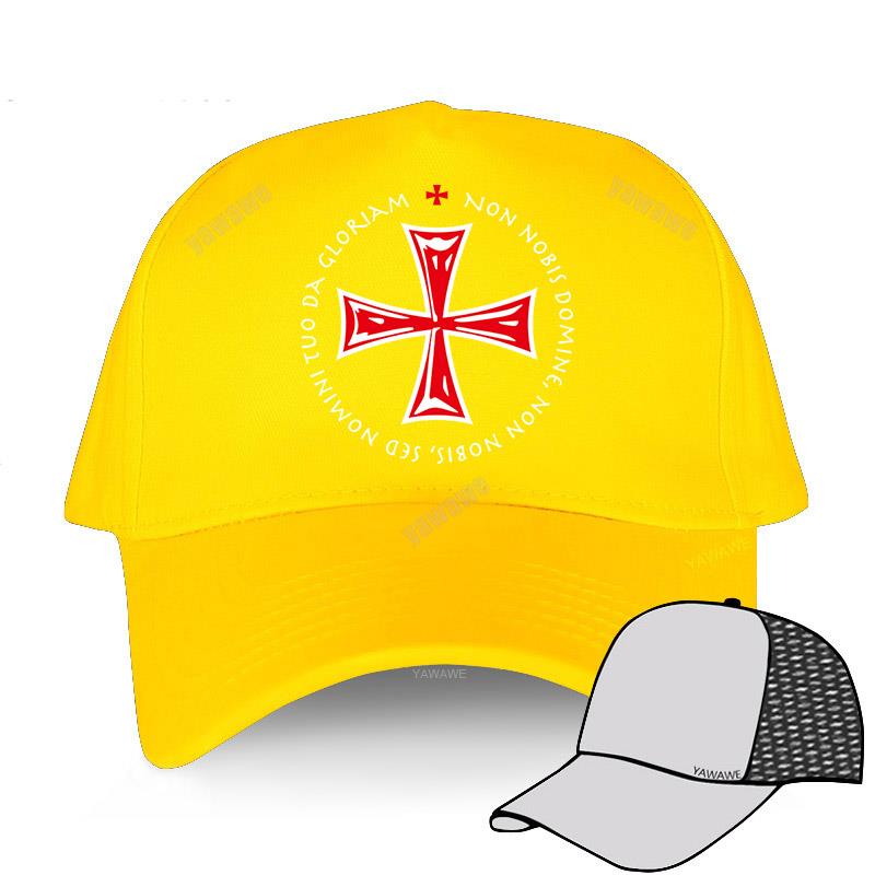 Outdoor Snapback Baseball Cap Black Cotton Hats Anime Style Swag Live Nice Knights Templar Man Women Summer Hip Hop Caps