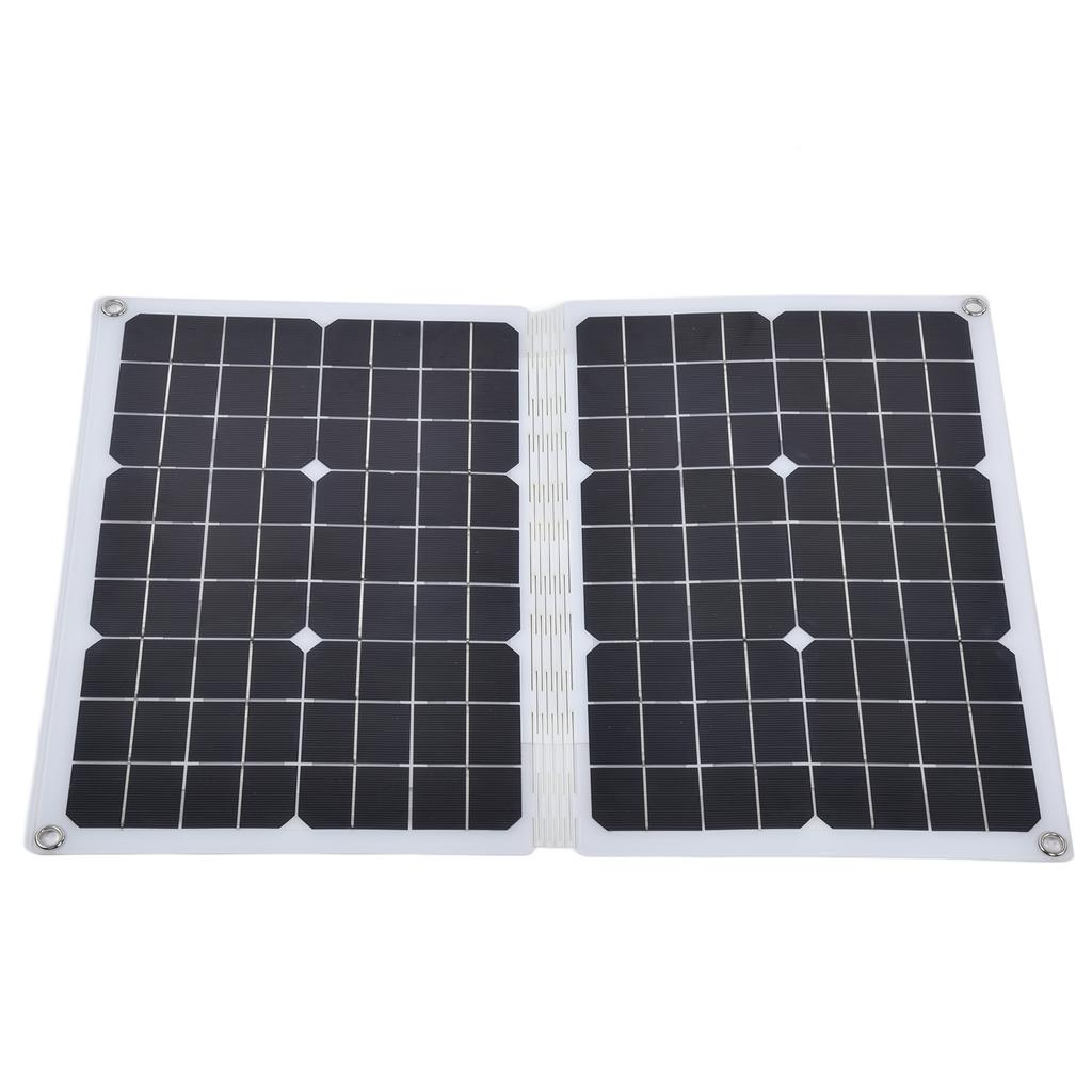 40 Вт 18 В солнечная зарядная панель высокоэффективное складное гибкое солнечное зарядное устройство с USB-кабелем