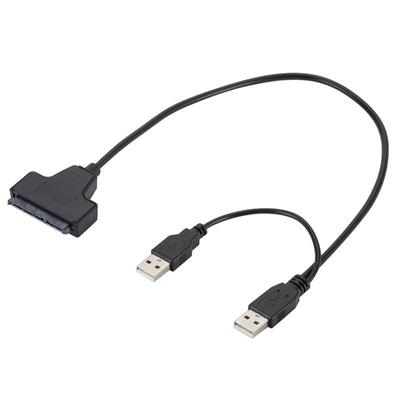 Кабели-адаптеры SATA на USB 2.0 на 7 15 22pin Внешнее питание для 2,5'' SSD HDD Жесткий диск