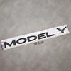 3D ABS Black Model 3 Letters Logo Car Rear Trunk Badge Sticker For Tesla Model X S 3 Y Auto Decal Accessories