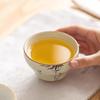 Plant Ash Ink Bamboo Large Master Cup Single Ceramic Household Tea Cup Tea Cup Tea Room Hospitality Cup Kung Fu Tea Set