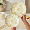 Spring Charm Underglaze Ceramic 59-Piece Dinnerware Set