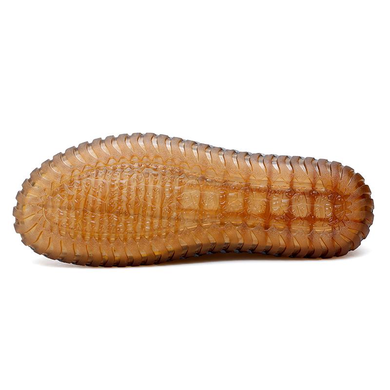 Мужские мокасины коричневые походные туфли мокасины без застежек обувь для вождения повседневная кожаная обувь ручной работы для активного отдыха черные широкие туфли для отца