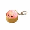 With Steamer Light-Up Steamed Bun Keychain Cute Pinch Keyboard Fidget Toy  Boys Girls
