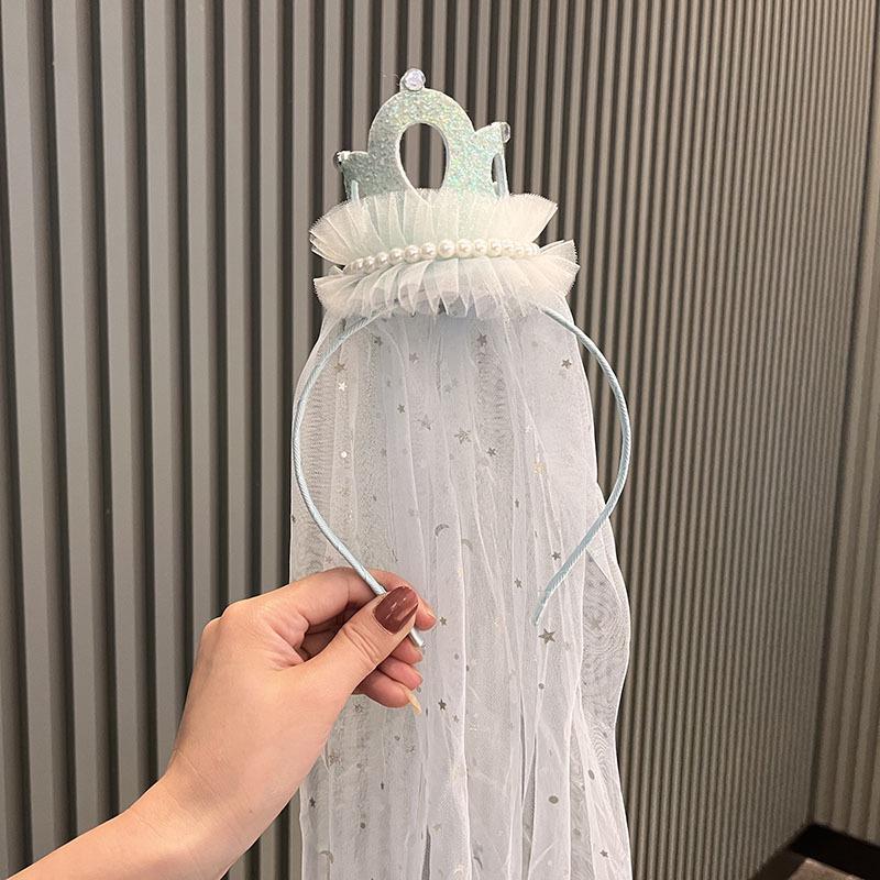 Корейская принцесса 3D корона повязка на голову фата для дня рождения и девушки-цветочницы