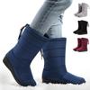 Winter Women Boots Waterproof Women Snow Boots Keep Warm Ankle Boots With Thick Fur Low Heels Women Winter Shoes Boots Plus Size 35-44