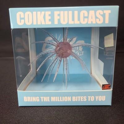HIDEUP COIKE FULLCAST Clear Salmon Pepper Soft Material Fishing Lure Sealed