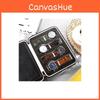 Chic 4/8 Slot Travel Watch Box Sleek Pu Leather Display Organizer For Vintage Watches