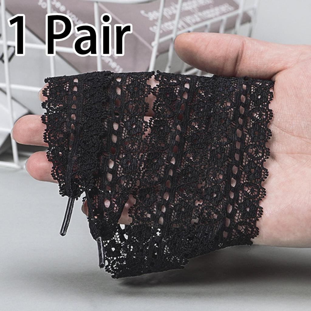 2.9СМ Ширина Фантазийные Плоские Шнурки Плетеные Шнурки Черные Белые Шнурки для Балетных Пуантов Кроссовок Повседневные Шнурки