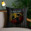 A-Abarth Скорпион Наволочка для дома, общежития, спинки стула, короткий плюш, двусторонняя печать, подушка для офисного сна