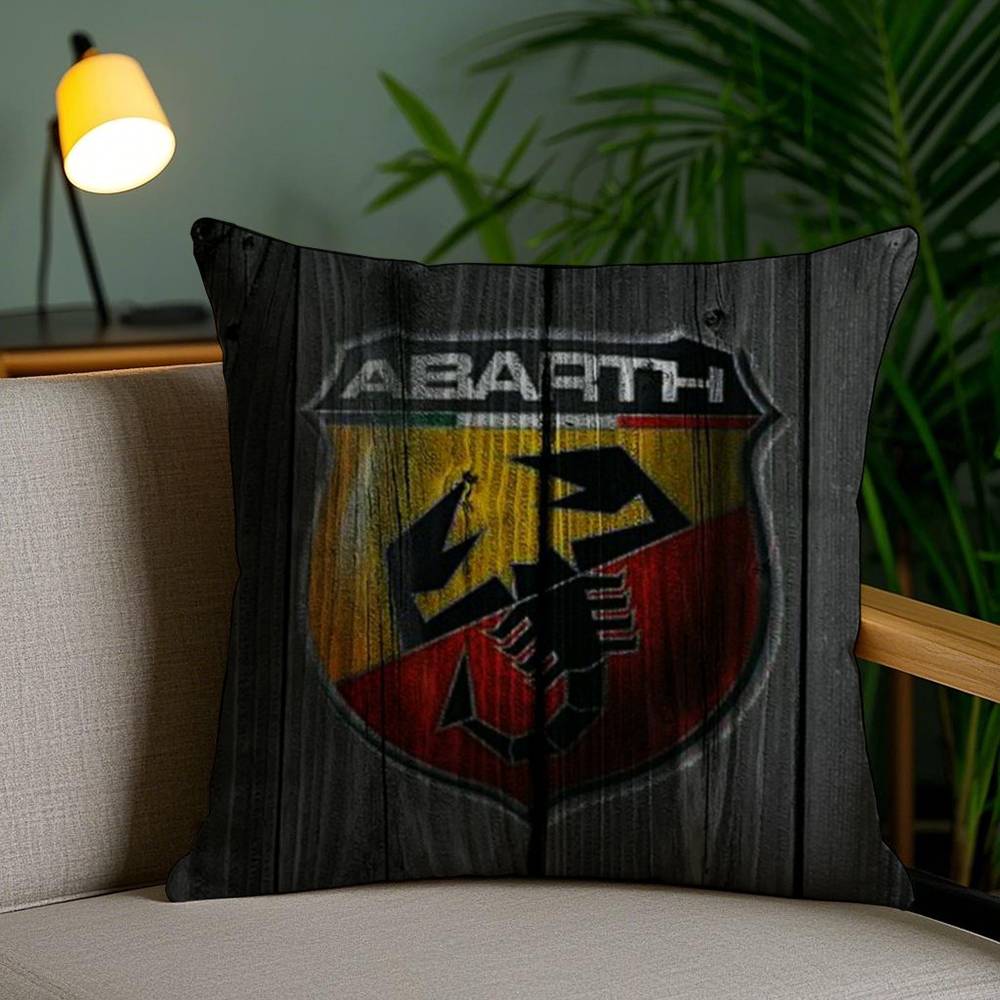 A-Abarth Скорпион Наволочка для дома, общежития, спинки стула, короткий плюш, двусторонняя печать, подушка для офисного сна