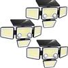 Solar Outdoor Lights - 3000LM 188 LED Motion Sensor Lights Solar Flood Security Lights for Backyard Yard Patio