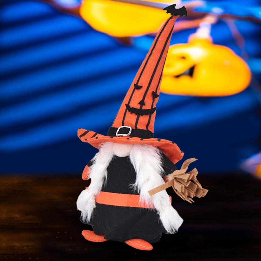 Сделано из флокированной ткани Хэллоуинские украшения Ручной работы Гном