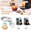Для Vertuo Pop Кофейный адаптер для капсул Nespresso Original 40/ 80/150 мл Многоразовый Преобразует Аксессуары бариста для приготовления кофе