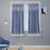 Lace Curtains Window Hanging Curtains Living Room Bedroom Blackout Drape Double Layers Romantic Windows Sheer Drapes