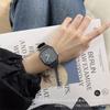 Модные квадратные часы для пары, для учеников средней школы, мужские и женские, универсальные, простые, спортивные