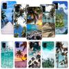 Летний Закат на Пляже Море Пальма Чехол для Телефона Для Samsung Galaxy A14 A15 A13 A12 A54 A55 A53 A52 A04S A24 A25 A23 A22 A34 A35 A33