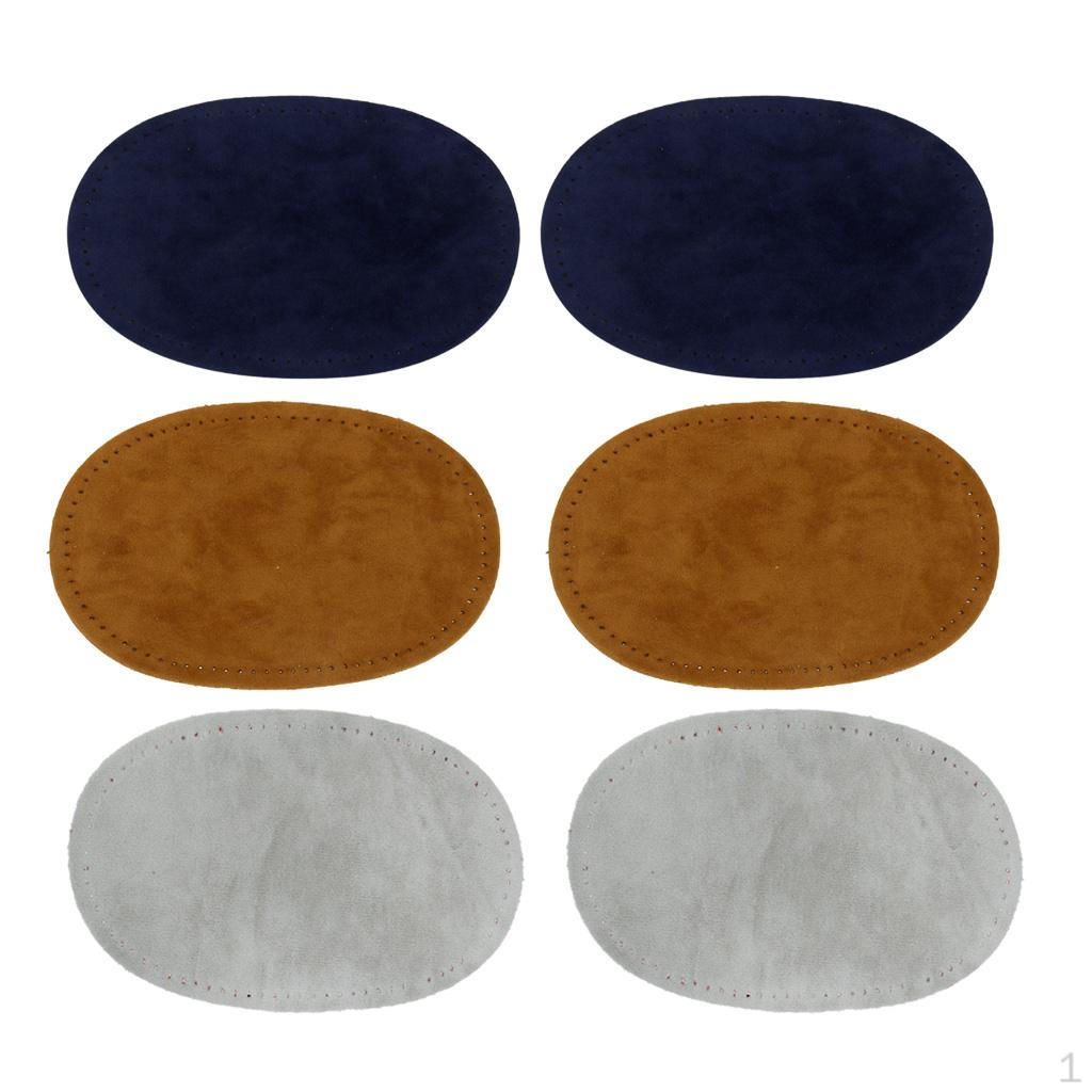 3 Colors Elbow Knee Patches Repair for Sewing Craft DIY Decorative Applique Camel