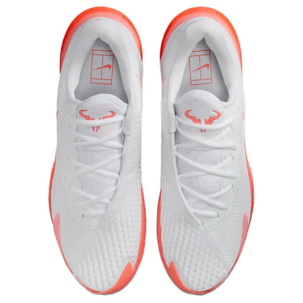 Nike Court Zoom Vapor Cage 4 Rafa White Bright Mango Men Sneakers DD1579-106