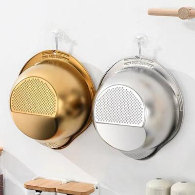 Ситечко для мойки риса из нержавеющей стали, чаша для быстрого дренажа, чаша для мытья риса, сито для риса, дуршлаг, сито для фруктов и овощей, кухонные инструменты