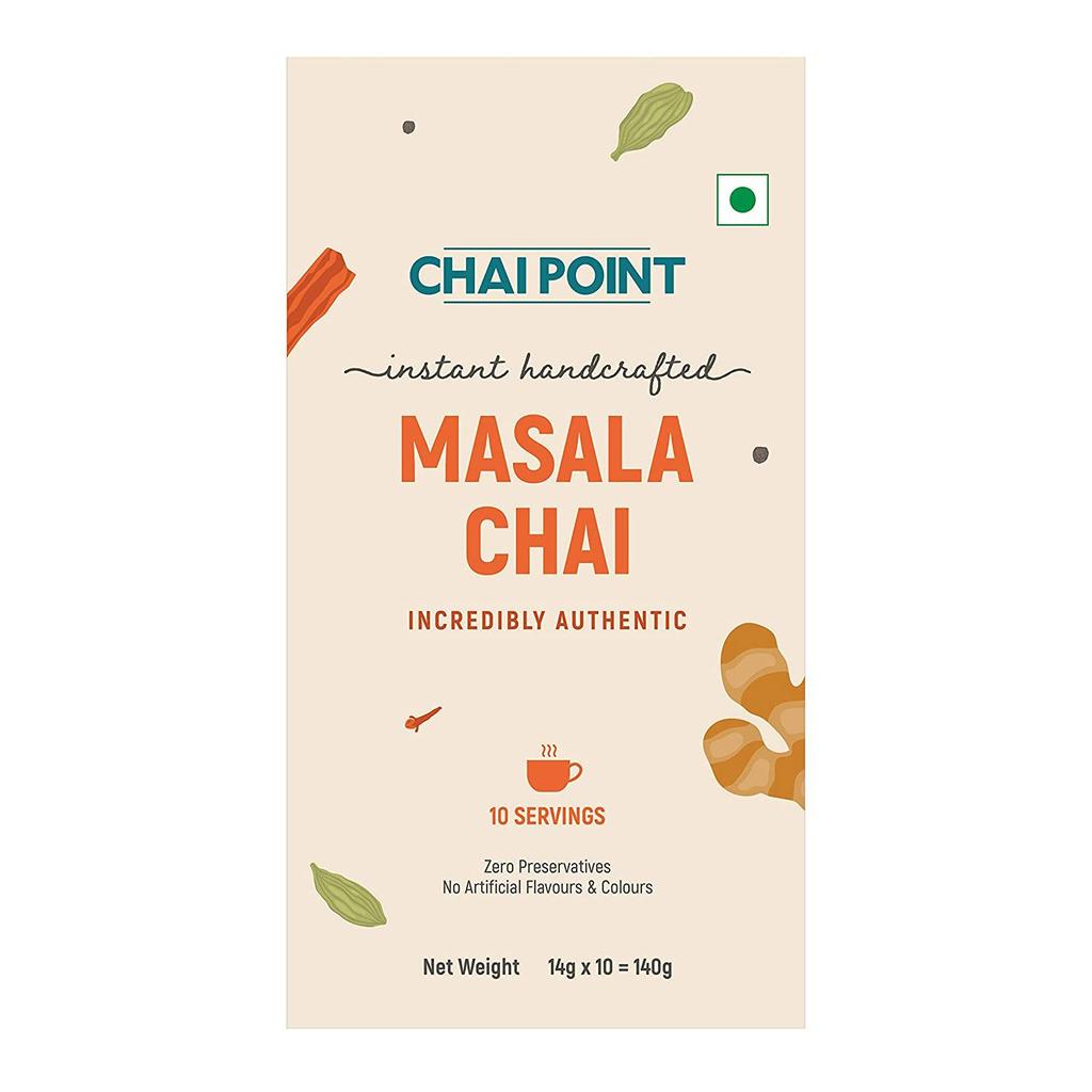 Растворимый Чай Масала (10 пак, 14 г), Instant Masala Tea,  Chai Point
