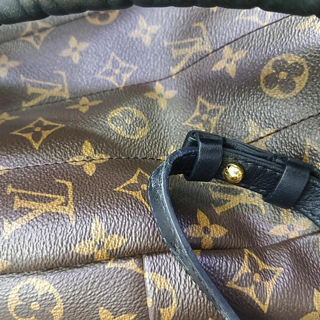 [Pre-Owned] Palm Springs Vintage Fashion Monogram Canvas And Leather Mini Backpack - Good #1OI4Y54