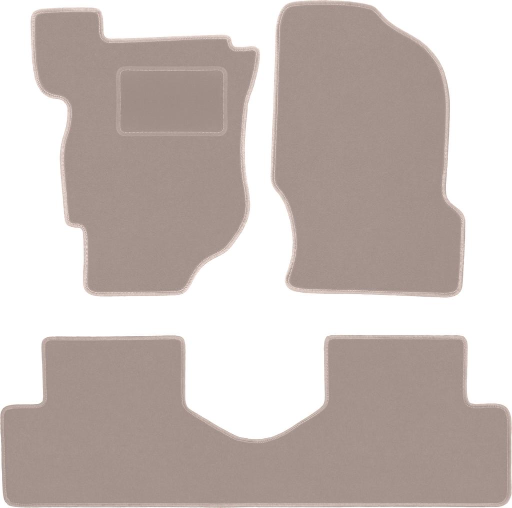 Beige velour floor mats for: Honda Concerto liftback (1988-1994)