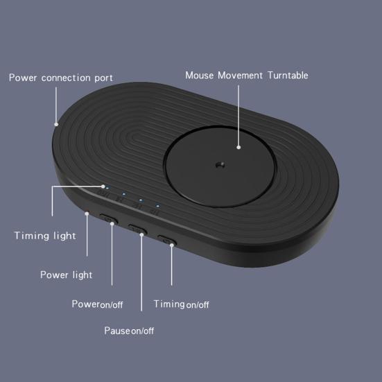 Undetectable Mouse Mover 4 Timing Modes Anti-sleep Automatic Mouse Movement Device Laptop Mouse Movement Simulator Computer Accessories